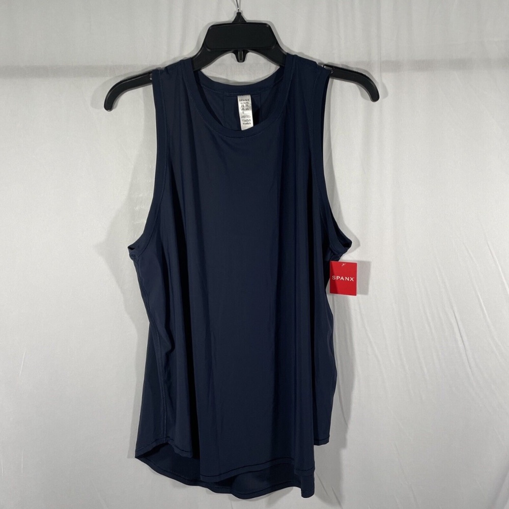 Spanx [ XL ] Go Lightly Got Ya Covered Tank Top in Navy Haze